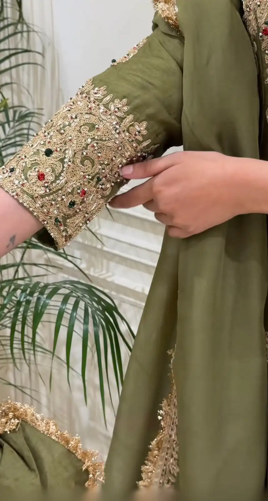 NSR 906 Mehandi Roman Silk Salwar Suit with Sequins Work & Embroidery Work. Available at ₹2449 only. Delivery 4-6 Working Days. Shop now. | Jump Suits, Salwar suit, Designer Suits, Casual Suits, Creative suits, Palazzo Suits, Party Wear Suits, Patiala Suits, Straight Suits
