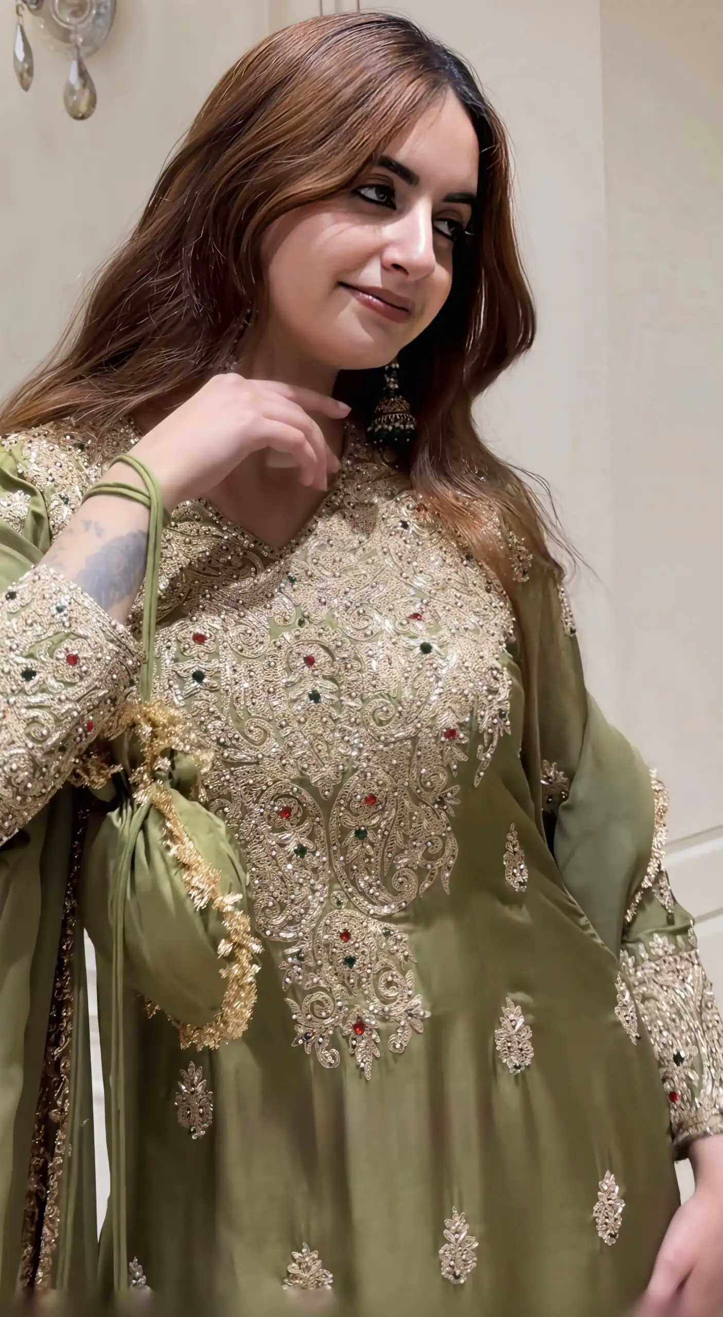 NSR 906 Mehandi Roman Silk Salwar Suit with Sequins Work & Embroidery Work. Available at ₹2449 only. Delivery 4-6 Working Days. Shop now. | Jump Suits, Salwar suit, Designer Suits, Casual Suits, Creative suits, Palazzo Suits, Party Wear Suits, Patiala Suits, Straight Suits