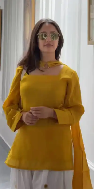 NF 1295 Mustered Roman Cotton Salwar Suit with Embroidery Work. Introductory Price ₹2049. Delivery 4-6 Working Days. Shop now. | Jump Suits, Salwar suit, Designer Suits, Casual Suits, Creative suits, Palazzo Suits, Party Wear Suits, Patiala Suits, Straight Suits