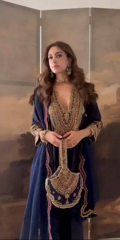 SR 1722 Navy Blue Roman Silk Salwar Suit with Sequins Work & Embroidery Work. Available at ₹2349 only. Delivery 4-6 Working Days. Shop now. | Jump Suits, Salwar suit, Designer Suits, Casual Suits, Creative suits, Palazzo Suits, Party Wear Suits, Patiala Suits, Straight Suits