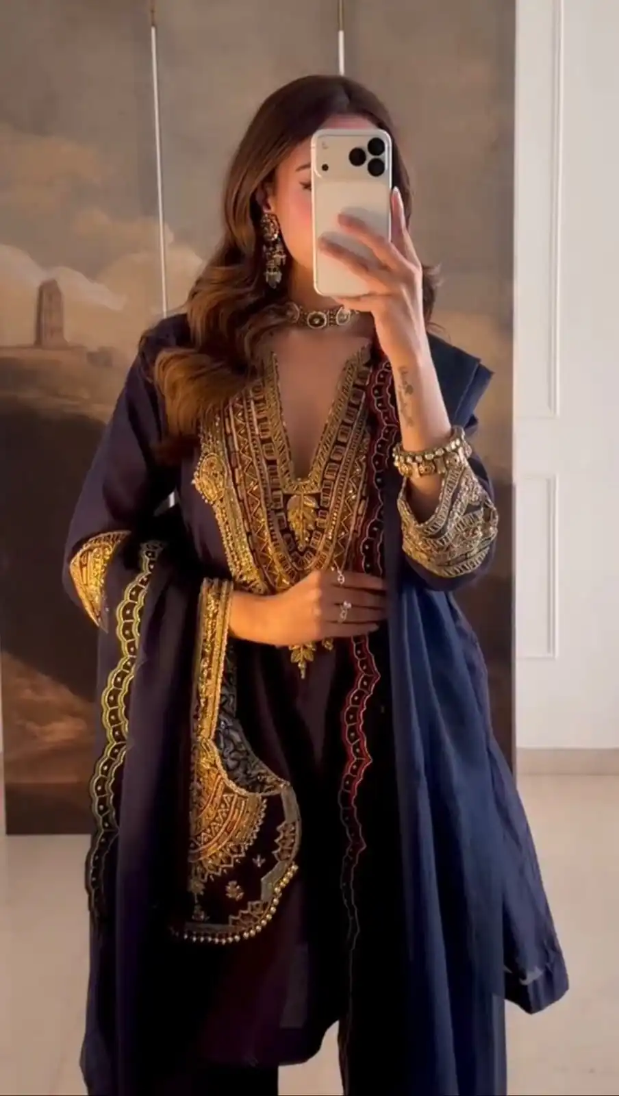 SR 1722 Navy Blue Roman Silk Salwar Suit with Sequins Work & Embroidery Work. Available at ₹2349 only. Delivery 4-6 Working Days. Shop now. | Jump Suits, Salwar suit, Designer Suits, Casual Suits, Creative suits, Palazzo Suits, Party Wear Suits, Patiala Suits, Straight Suits