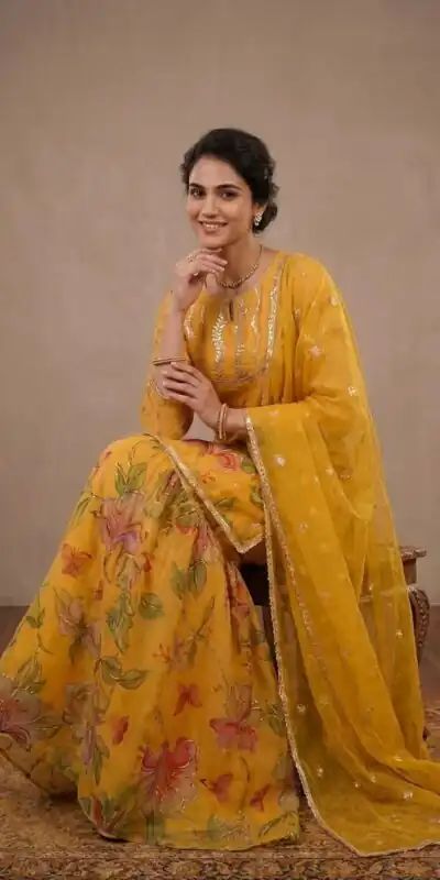 LG 2129 Yellow Soft Organza Salwar Suit with Embroidery Work & Cut Work. Available at ₹2499 only. Delivery 4-6 Working Days. Shop now. | Jump Suits, Salwar suit, Designer Suits, Casual Suits, Creative suits, Palazzo Suits, Party Wear Suits, Patiala Suits, Straight Suits