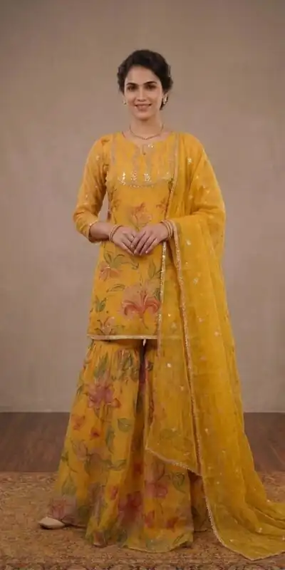 LG 2129 Yellow Soft Organza Salwar Suit with Embroidery Work & Cut Work. Available at ₹2499 only. Delivery 4-6 Working Days. Shop now. | Jump Suits, Salwar suit, Designer Suits, Casual Suits, Creative suits, Palazzo Suits, Party Wear Suits, Patiala Suits, Straight Suits