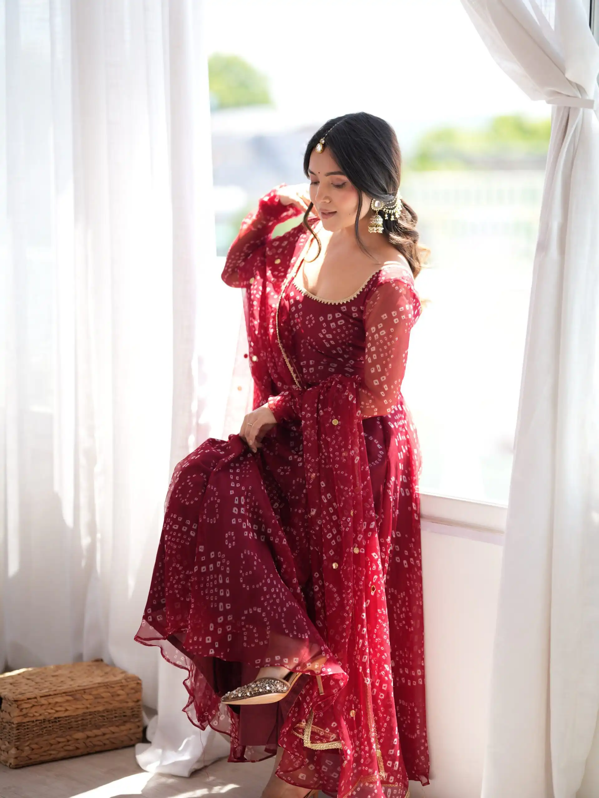 SRK 5368 Maroon Faux Georgette Salwar Suit with Mirror Work & Embroidery Work. Get it for ₹2149. Delivery 4-6 Working Days. Shop now. | Jump Suits, Salwar suit, Designer Suits, Casual Suits, Creative suits, Palazzo Suits, Party Wear Suits, Patiala Suits, Straight Suits
