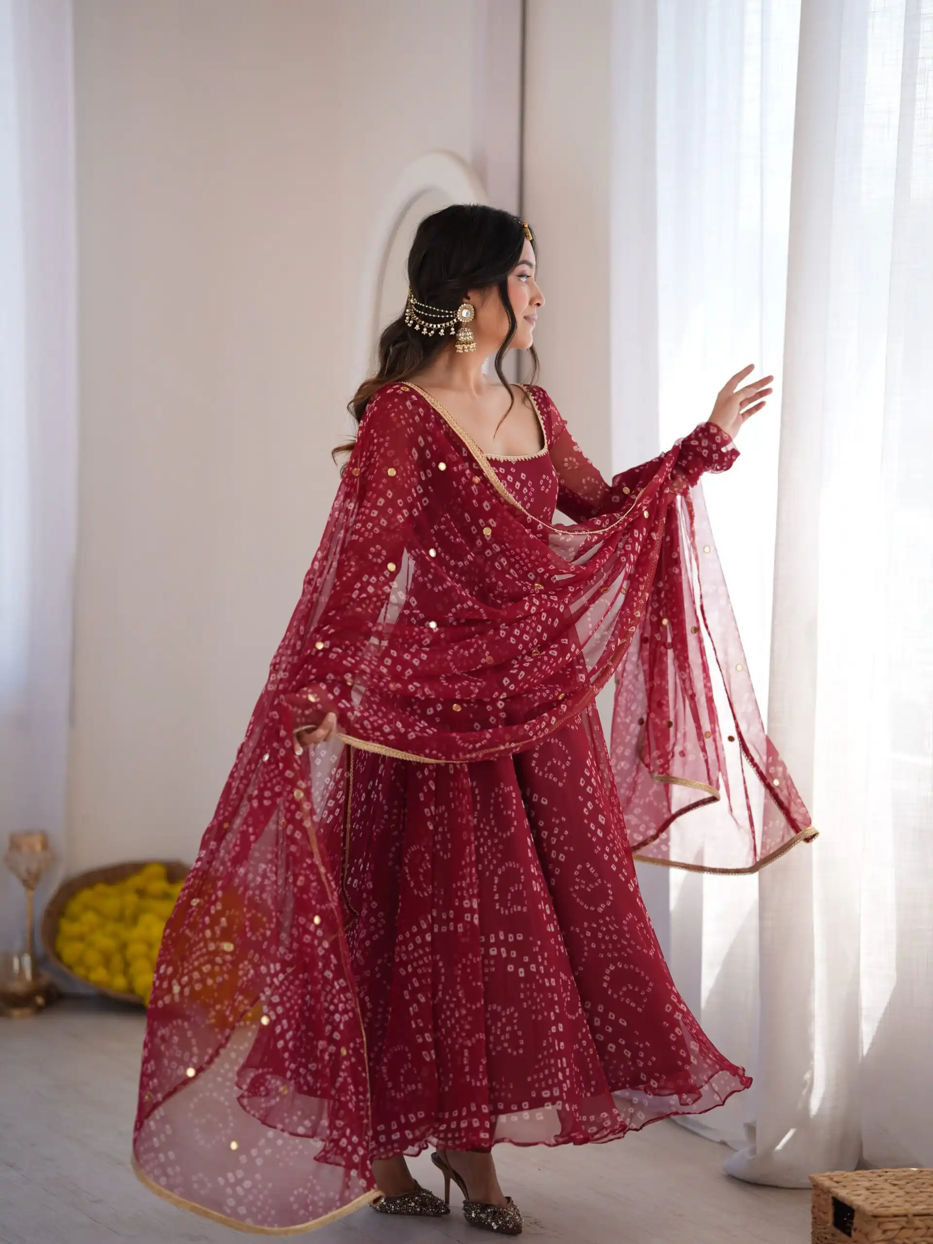 SRK 5368 Maroon Faux Georgette Salwar Suit with Mirror Work & Embroidery Work. Get it for ₹2149. Delivery 4-6 Working Days. Shop now. | Jump Suits, Salwar suit, Designer Suits, Casual Suits, Creative suits, Palazzo Suits, Party Wear Suits, Patiala Suits, Straight Suits