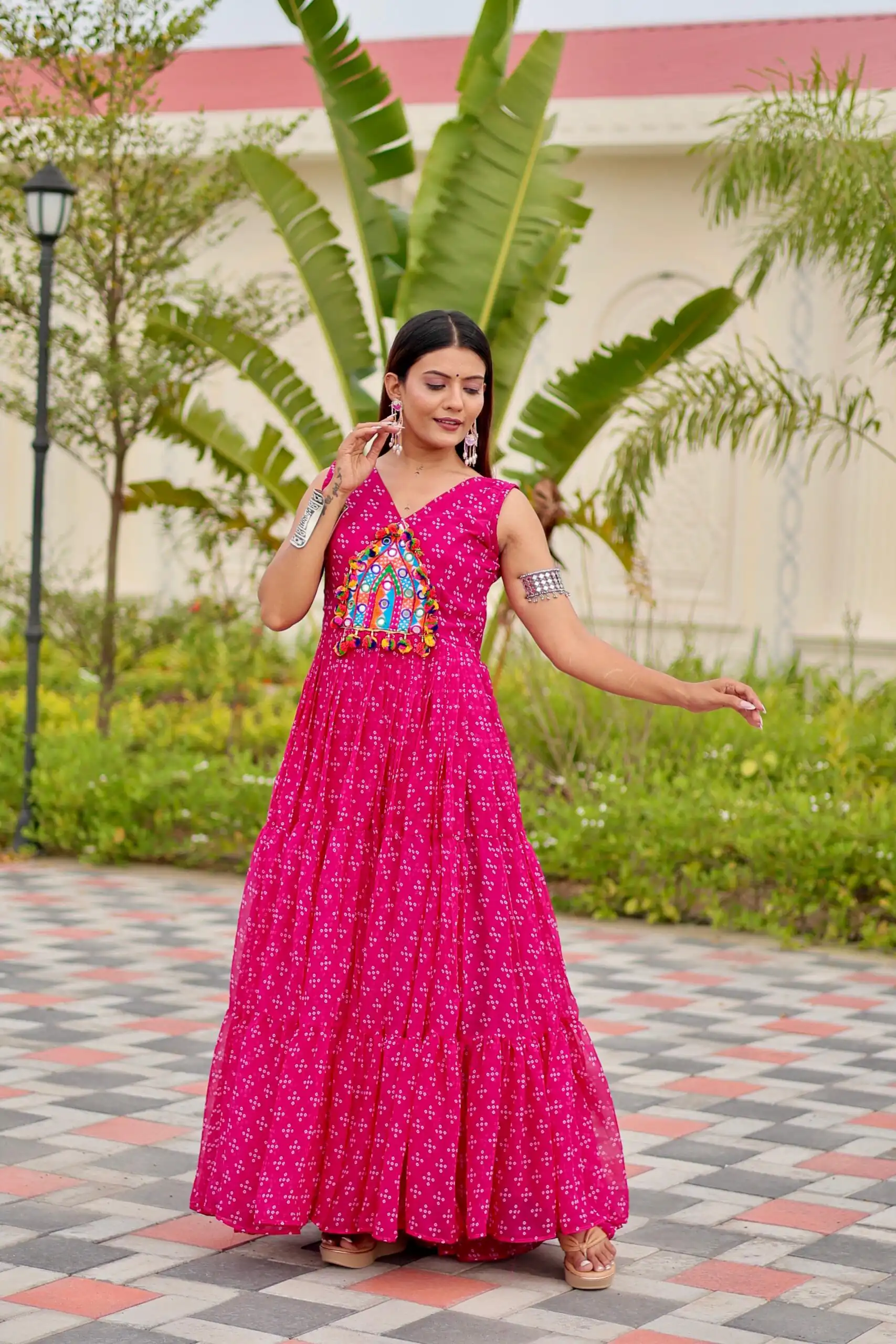 Ram 128 Pink| Faux Georgette Thread Work Gown Embroidery Work & Lace Work. Special Price ₹1749. Delivery 4-6 Working Days. Shop now. | Gowns, Bollywood Gowns, Creative Gowns, Designer Gowns, Embroidered Gowns, Party Wear Gowns