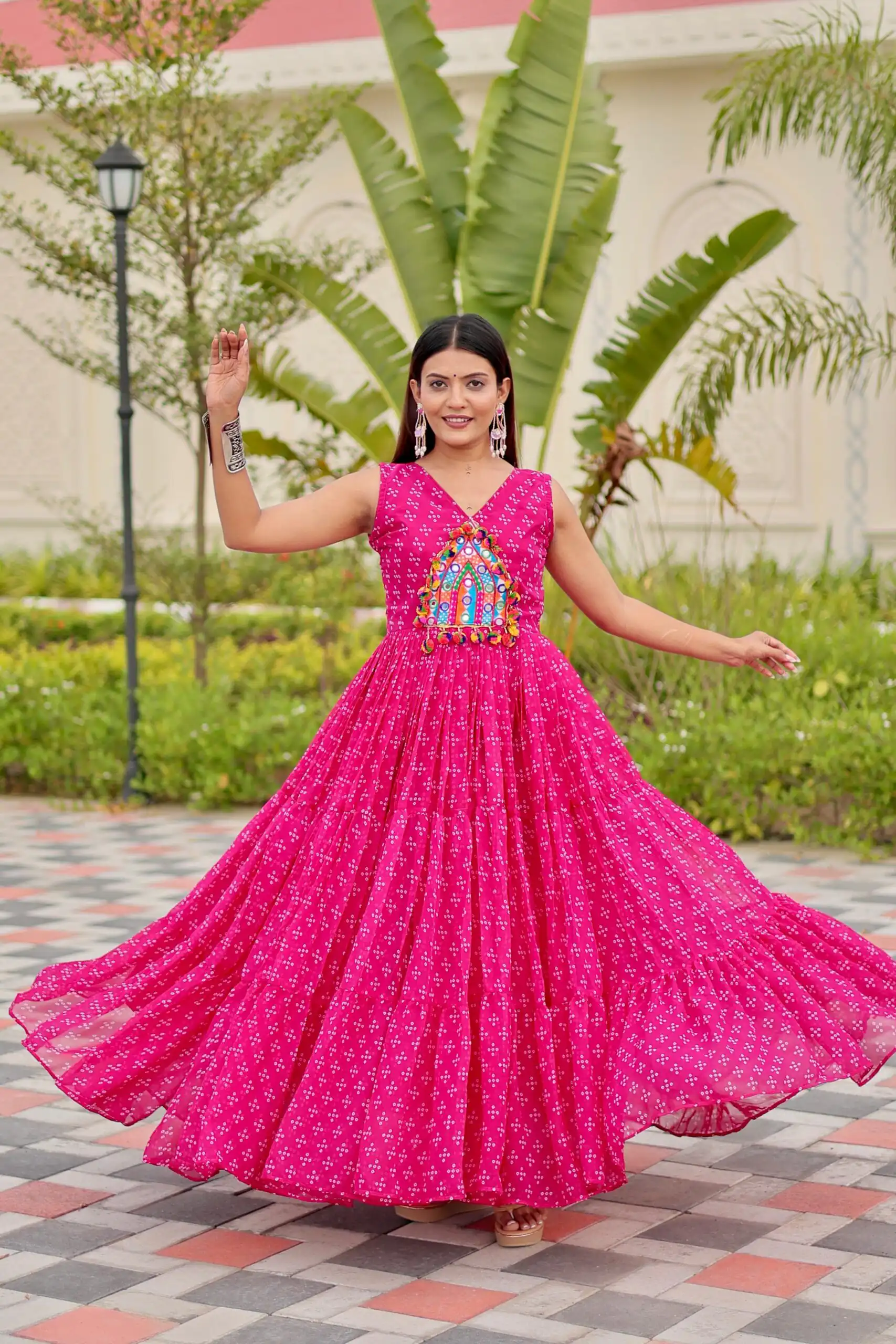 Ram 128 Pink| Faux Georgette Thread Work Gown Embroidery Work & Lace Work. Special Price ₹1749. Delivery 4-6 Working Days. Shop now. | Gowns, Bollywood Gowns, Creative Gowns, Designer Gowns, Embroidered Gowns, Party Wear Gowns