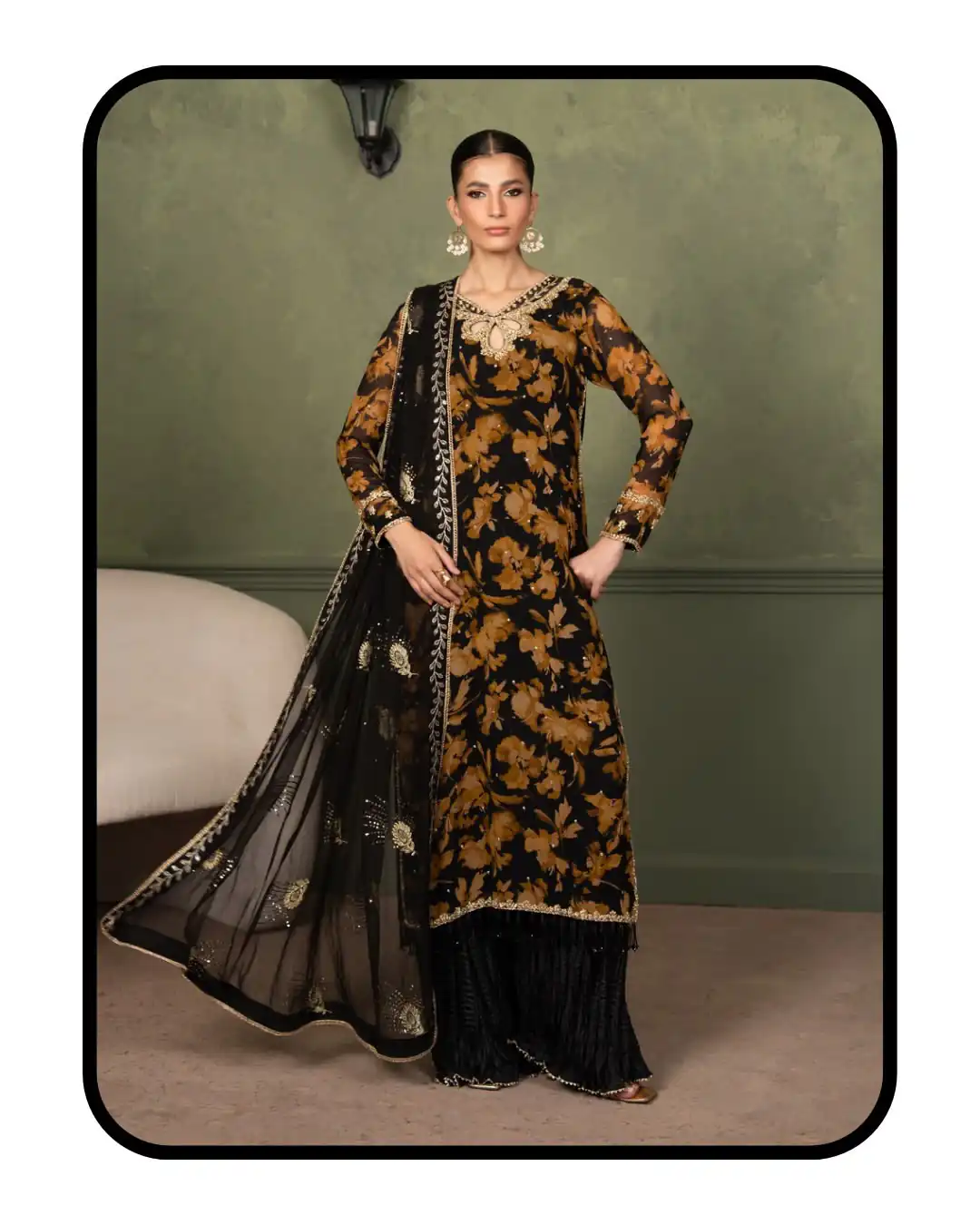 SRK 5366 Black l Faux Georgette Salwar Suit with Mirror Work & Embroidery Work. Get it for ₹2349. Delivery 4-6 Working Days. Shop now. | Jump Suits, Salwar suit, Designer Suits, Casual Suits, Creative suits, Palazzo Suits, Party Wear Suits, Patiala Suits, Straight Suits