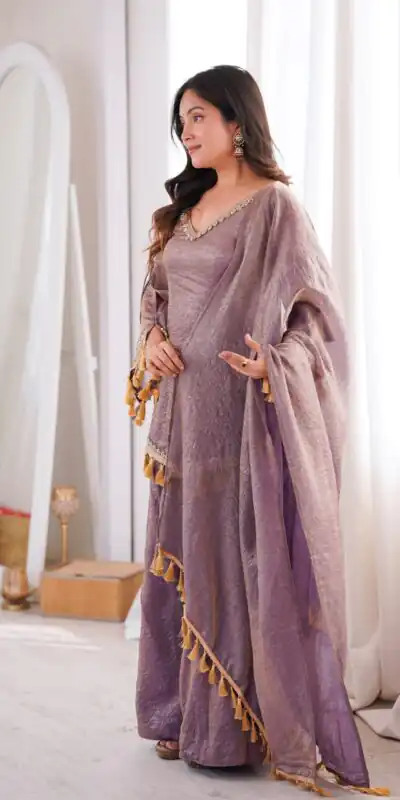 SRK 5357 Lavender Doremon Crush Salwar Suit Perfect for Wedding, Party, Traditional Day, Baisakhi, Karwa Chauth – . Exclusive Offer ₹2099. Delive | Jump Suits, Salwar suit, Designer Suits, Casual Suits, Creative suits, Palazzo Suits, Party Wear Suits, Patiala Suits, Straight Suits