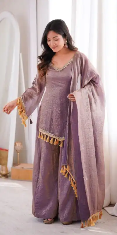 SRK 5357 Lavender Doremon Crush Salwar Suit Perfect for Wedding, Party, Traditional Day, Baisakhi, Karwa Chauth – . Exclusive Offer ₹2099. Delive | Jump Suits, Salwar suit, Designer Suits, Casual Suits, Creative suits, Palazzo Suits, Party Wear Suits, Patiala Suits, Straight Suits