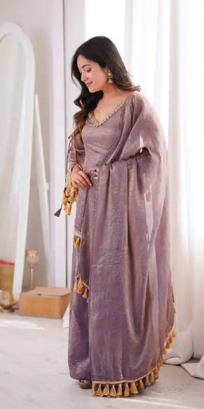 SRK 5357 Lavender Doremon Crush Salwar Suit Perfect for Wedding, Party, Traditional Day, Baisakhi, Karwa Chauth – . Exclusive Offer ₹2099. Delive | Jump Suits, Salwar suit, Designer Suits, Casual Suits, Creative suits, Palazzo Suits, Party Wear Suits, Patiala Suits, Straight Suits