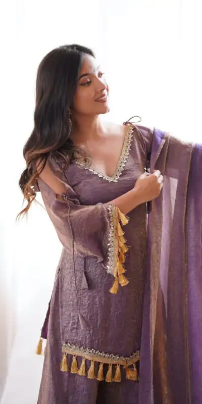 SRK 5357 Lavender Doremon Crush Salwar Suit Perfect for Wedding, Party, Traditional Day, Baisakhi, Karwa Chauth – . Exclusive Offer ₹2099. Delive | Jump Suits, Salwar suit, Designer Suits, Casual Suits, Creative suits, Palazzo Suits, Party Wear Suits, Patiala Suits, Straight Suits