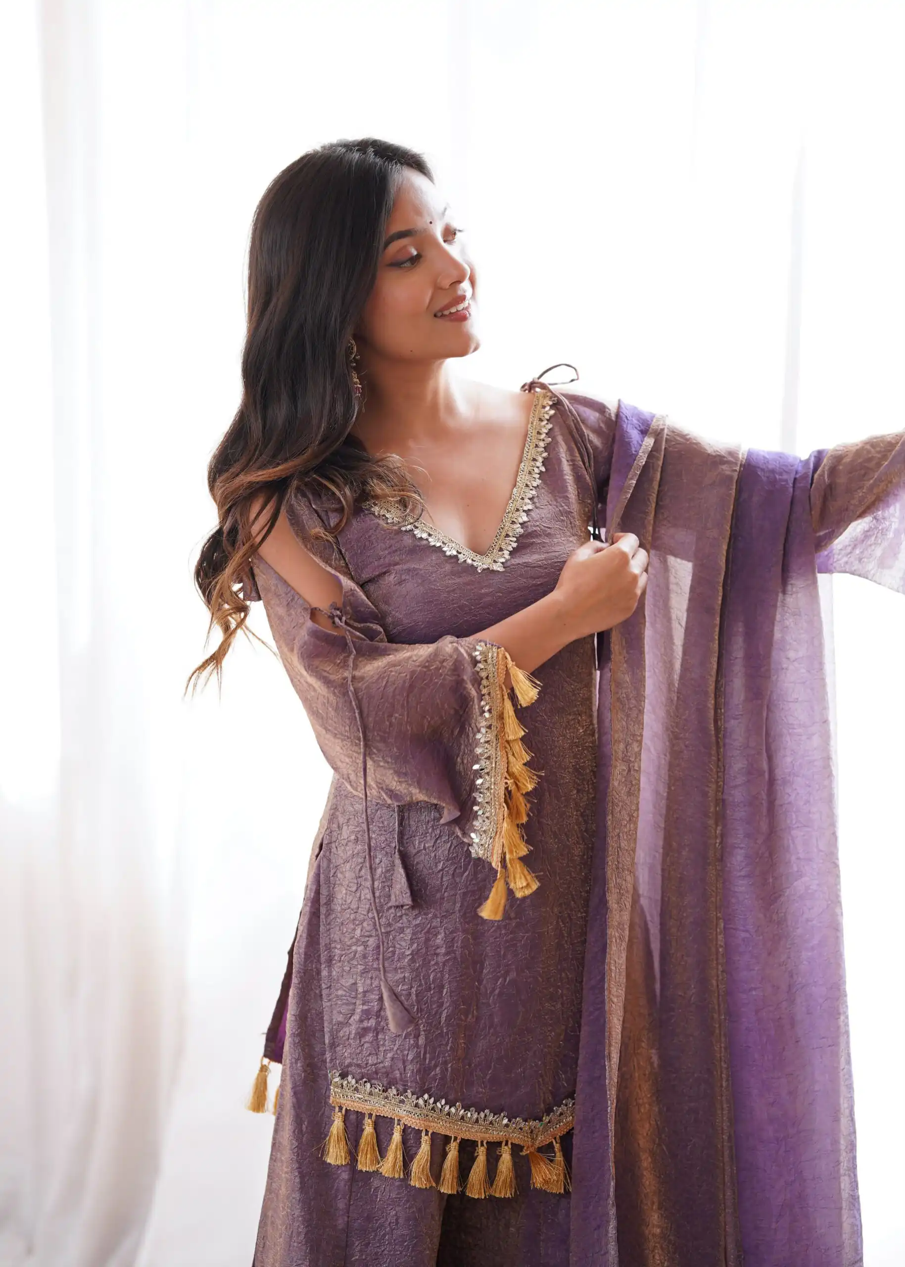 SRK 5357 Lavender Doremon Crush Salwar Suit Perfect for Wedding, Party, Traditional Day, Baisakhi, Karwa Chauth – . Exclusive Offer ₹2099. Delive | Jump Suits, Salwar suit, Designer Suits, Casual Suits, Creative suits, Palazzo Suits, Party Wear Suits, Patiala Suits, Straight Suits