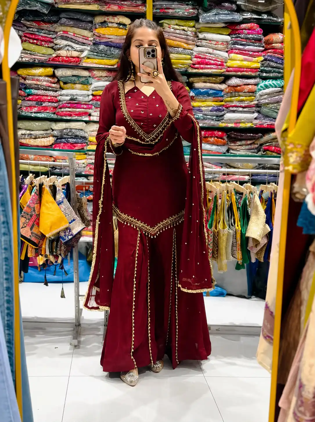 JF 054 Maroon Color Roman Silk Salwar Suit with Embroidery Work. Available at ₹2399 only. Delivery 4-6 Working Days. Shop now. | Jump Suits, Salwar suit, Designer Suits, Casual Suits, Creative suits, Palazzo Suits, Party Wear Suits, Patiala Suits, Straight Suits