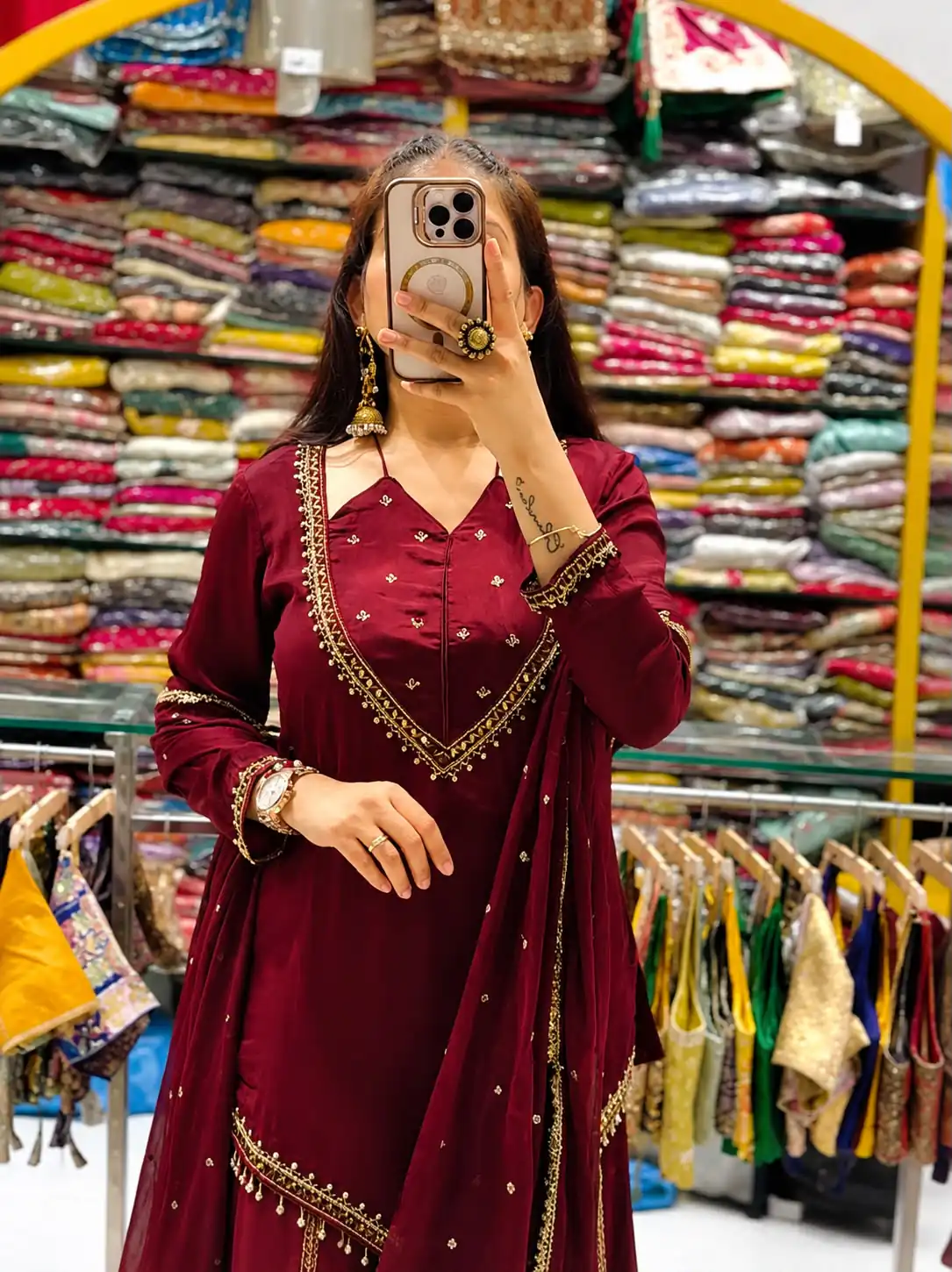JF 054 Maroon Color Roman Silk Salwar Suit with Embroidery Work. Available at ₹2399 only. Delivery 4-6 Working Days. Shop now. | Jump Suits, Salwar suit, Designer Suits, Casual Suits, Creative suits, Palazzo Suits, Party Wear Suits, Patiala Suits, Straight Suits
