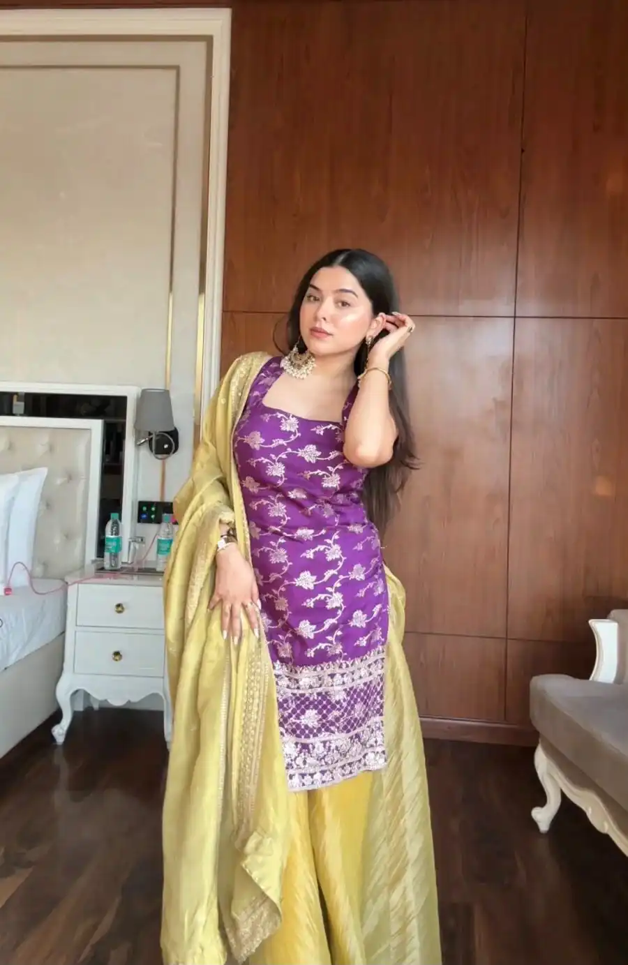 RTC 5988 Purple | Purple Jacquard Salwar Suit with Sequins Work & Lace Work. Available at ₹2449 only. Delivery 4-6 Working Days. Shop now. | Jump Suits, Salwar suit, Designer Suits, Casual Suits, Creative suits, Palazzo Suits, Party Wear Suits, Patiala Suits, Straight Suits