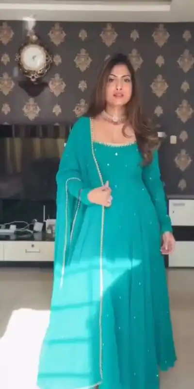 RTC 6055 Blue | Faux Georgette Salwar Suit with Lace Work & Digital Print. Introductory Price ₹2249. Delivery 4-6 Working Days. Shop now. | Anarkali Suits, Bollywood Anarkali, Creative-Anarkali, Designer Anarkali, Embroidered Anarkali, Party Wear Anarkali, Salwar suit