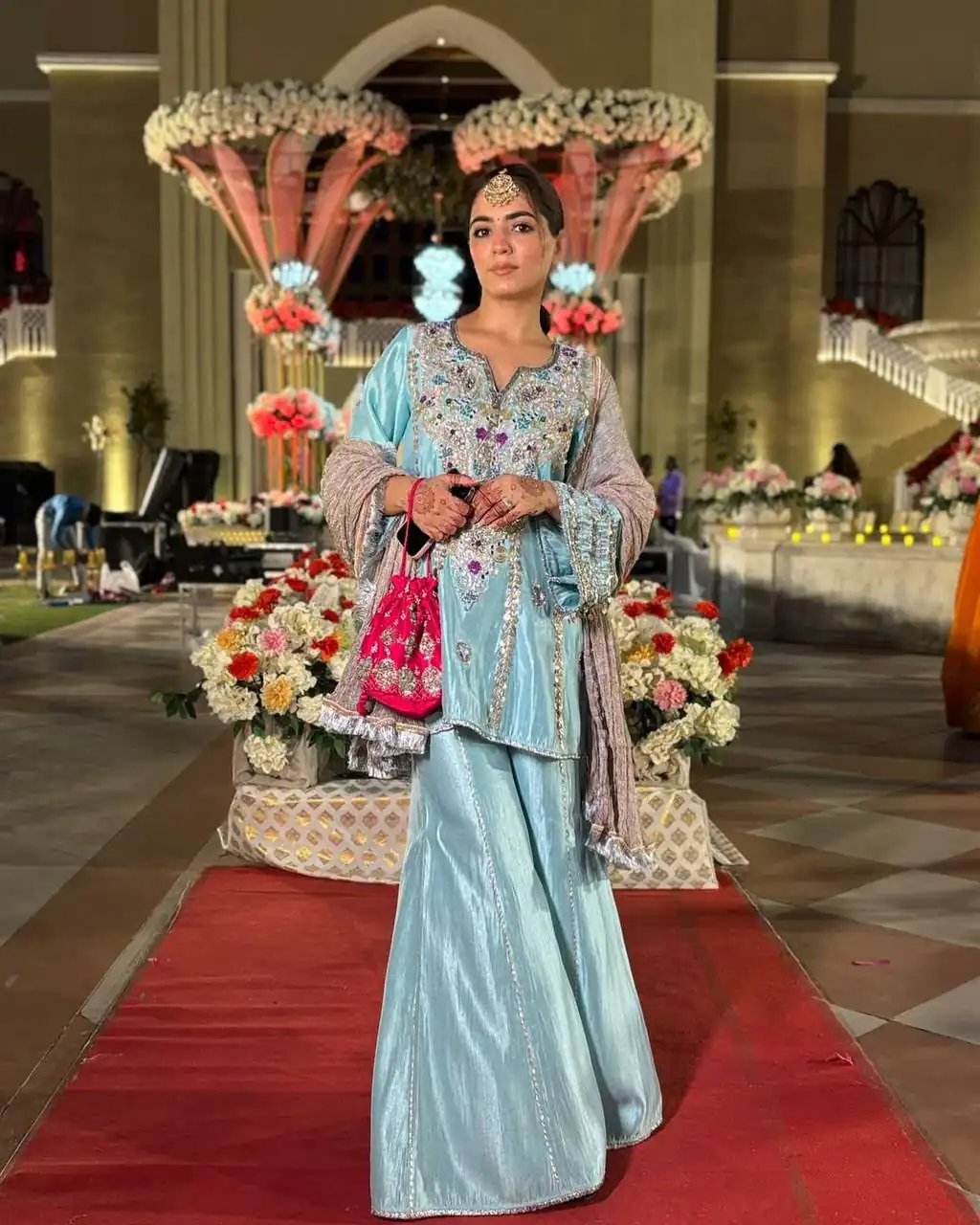 DB 003 Blue in Color Natural Crepe Embroidery Work Salwar Suit . Affordable Price ₹2299. Delivery 4-6 Working Days. Shop now. | Jump Suits, Salwar suit, Designer Suits, Casual Suits, Creative suits, Palazzo Suits, Party Wear Suits, Patiala Suits, Straight Suits