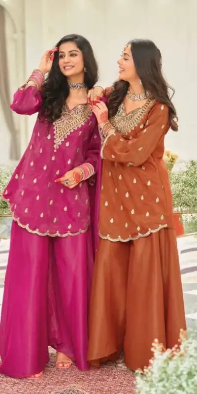 ST 243 Pink Color Natural Crep Salwar Suit with Embroidery Work. Wedding, Party, Festive, Best Price ₹2199. Delivery 4-6 Working Days. Shop now. | Jump Suits, Salwar suit, Designer Suits, Casual Suits, Creative suits, Palazzo Suits, Party Wear Suits, Patiala Suits, Straight Suits