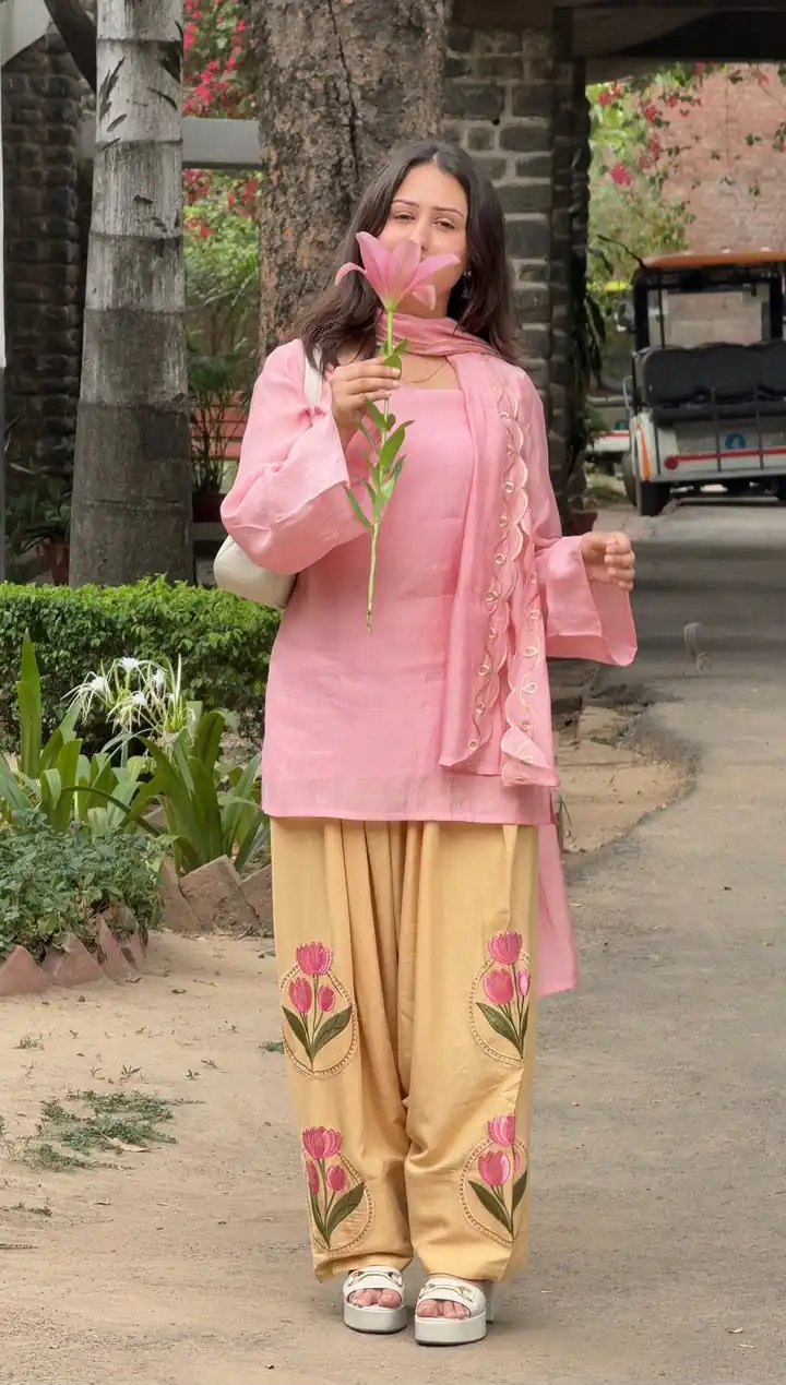 NF 1296 Pink Color Mal Cotton Embroidery Work Salwar Suit . Wedding, Party, Festive, Events, Get it for ₹2249. Delivery 4-6 Working Days. Shop now. | Jump Suits, Salwar suit, Designer Suits, Casual Suits, Creative suits, Palazzo Suits, Party Wear Suits, Patiala Suits, Straight Suits