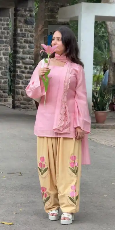 NF 1296 Pink Color Mal Cotton Embroidery Work Salwar Suit . Wedding, Party, Festive, Events, Get it for ₹2249. Delivery 4-6 Working Days. Shop now. | Jump Suits, Salwar suit, Designer Suits, Casual Suits, Creative suits, Palazzo Suits, Party Wear Suits, Patiala Suits, Straight Suits
