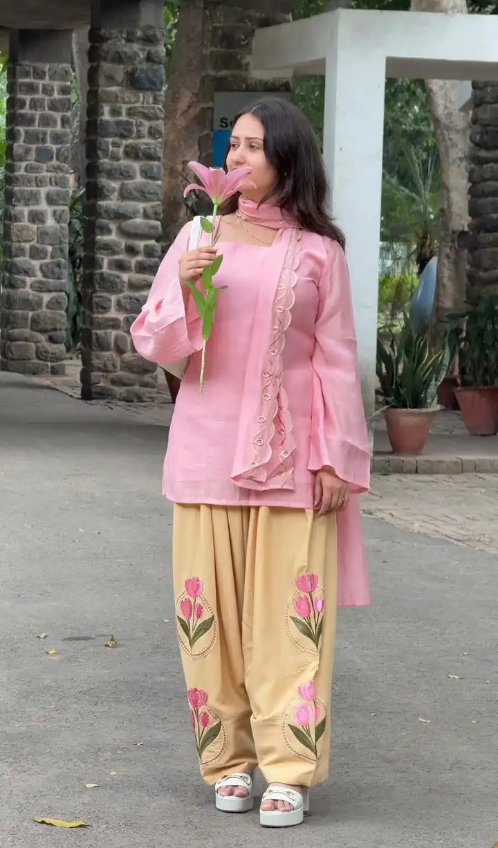 NF 1296 Pink Color Mal Cotton Embroidery Work Salwar Suit . Wedding, Party, Festive, Events, Get it for ₹2249. Delivery 4-6 Working Days. Shop now. | Jump Suits, Salwar suit, Designer Suits, Casual Suits, Creative suits, Palazzo Suits, Party Wear Suits, Patiala Suits, Straight Suits