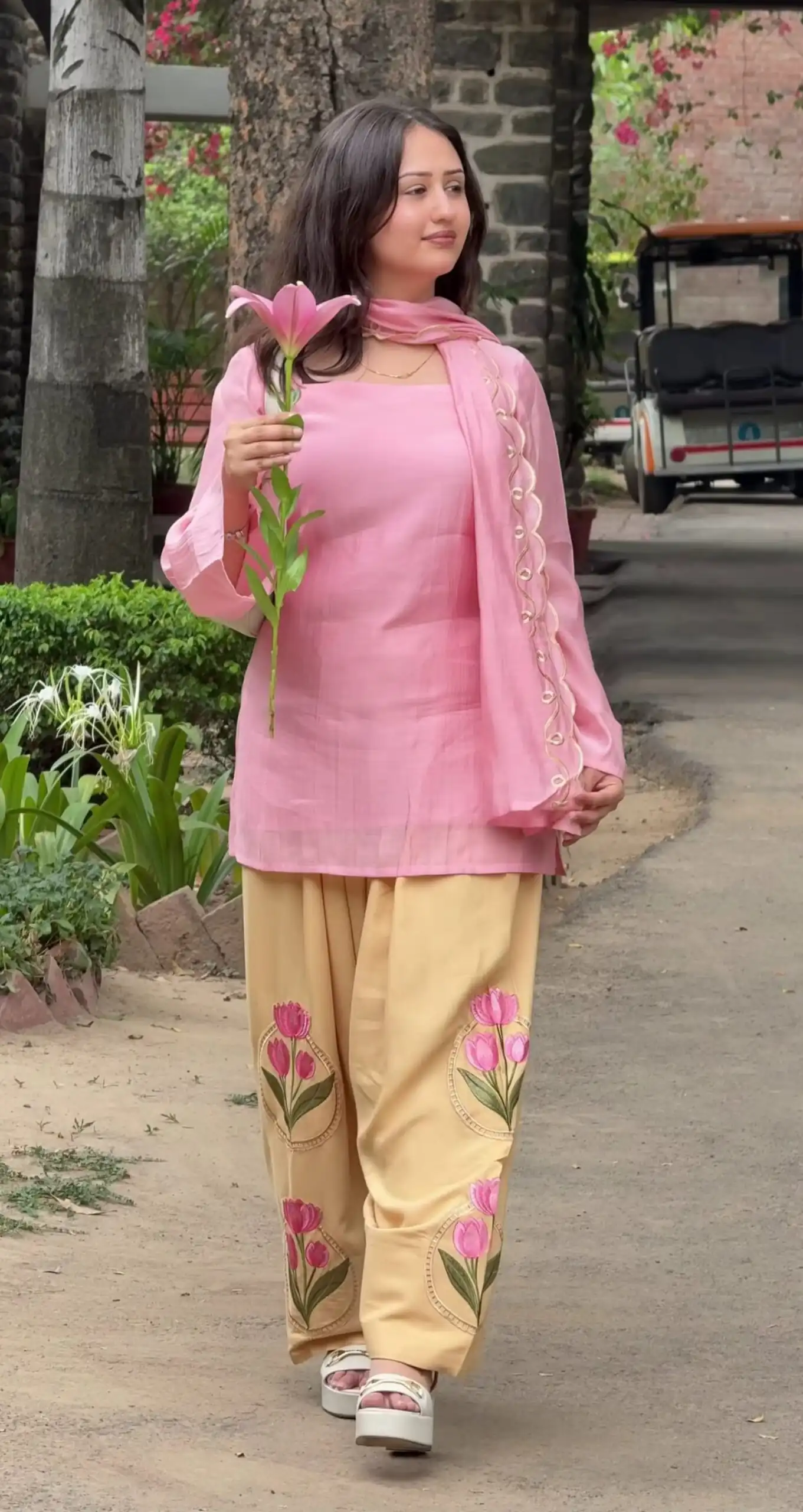 NF 1296 Pink Color Mal Cotton Embroidery Work Salwar Suit . Wedding, Party, Festive, Events, Get it for ₹2249. Delivery 4-6 Working Days. Shop now. | Jump Suits, Salwar suit, Designer Suits, Casual Suits, Creative suits, Palazzo Suits, Party Wear Suits, Patiala Suits, Straight Suits