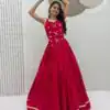PC 581 Pink Color Pure Cotton Lehenga Choli with Cowrie Work. Festive Deal ₹2999. Delivery 4-6 Working Days. Online Shop now. | Lehenga, Bollywood Lehenga, Creative Lehenga, Designer Lehenga, Embroidered Lehenga, Party Wear Lehenga