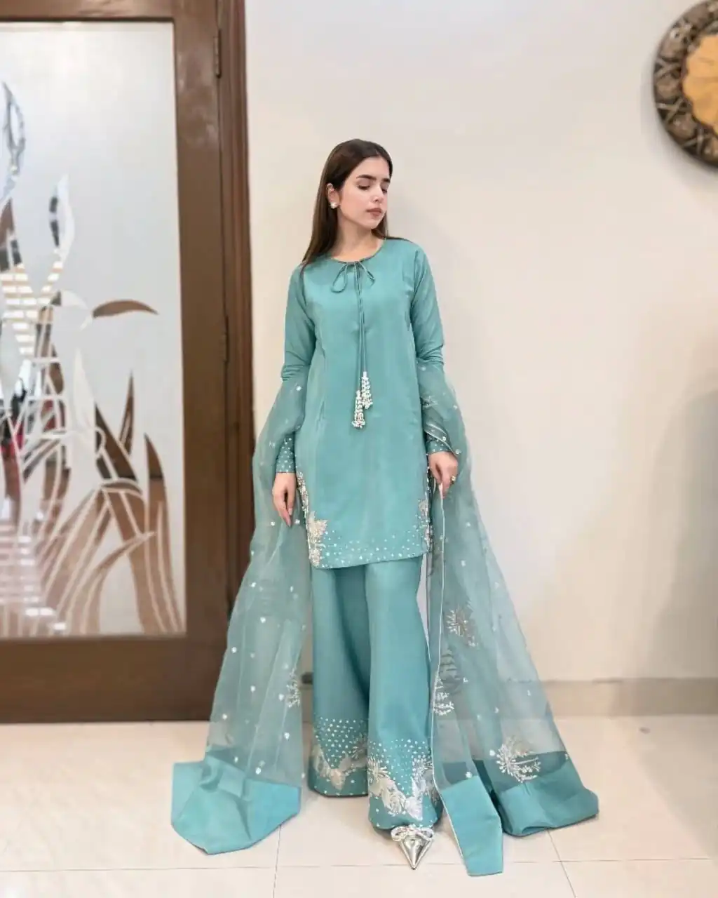 AD 202 Sky Blue in Color Natural Crepe Embroidery Work Salwar Suit . Affordable Price ₹1849. Delivery 4-6 Working Days. Shop now. | Jump Suits, Salwar suit, Designer Suits, Casual Suits, Creative suits, Palazzo Suits, Party Wear Suits, Patiala Suits, Straight Suits