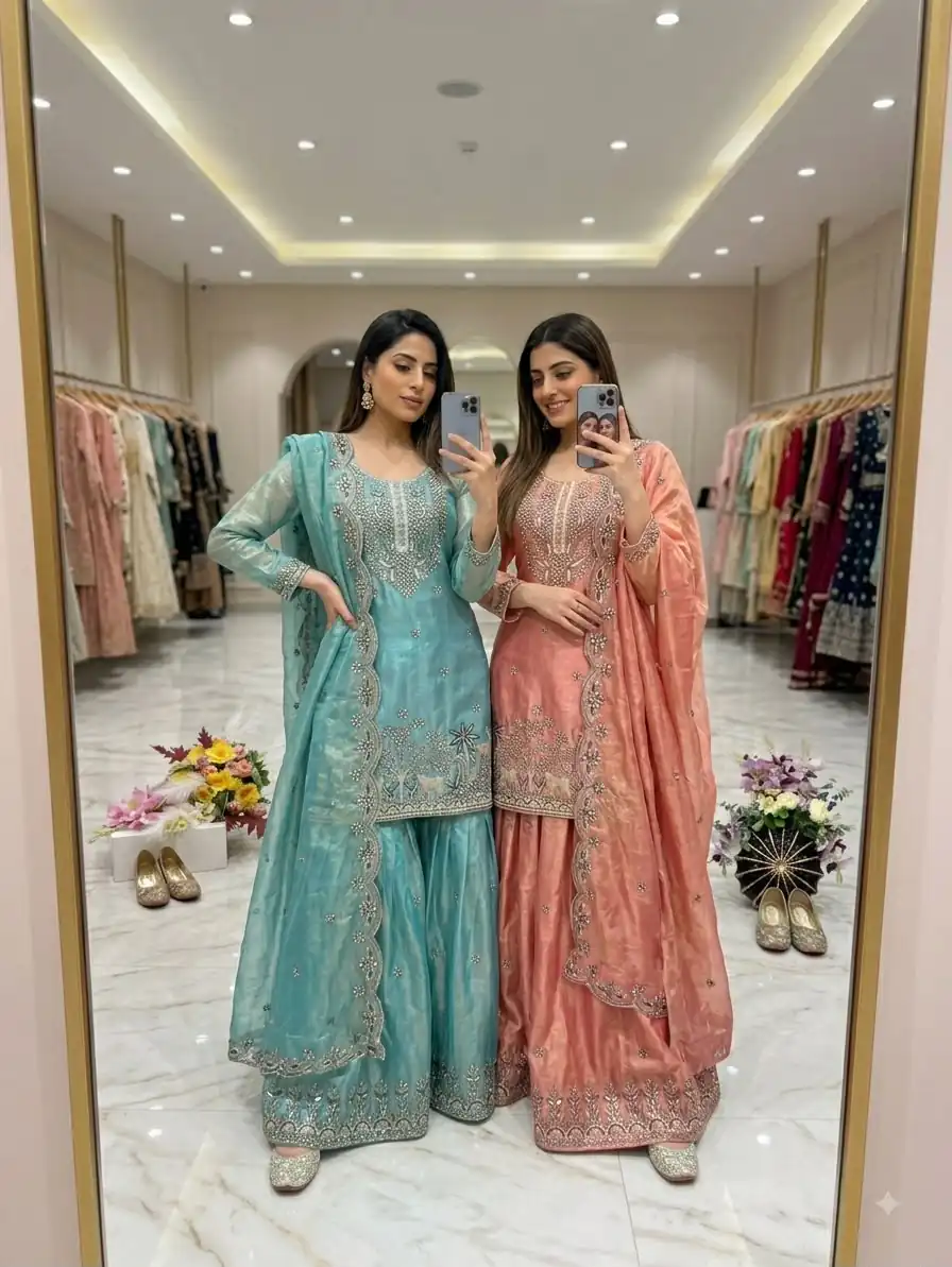 WW 1280 Blue Fendy Silk Salwar Suitwith Embroidery Work & Lace Work. Now at just ₹2449. Delivery 4-6 Working Days. Shop now. | Jump Suits, Salwar suit, Designer Suits, Casual Suits, Creative suits, Palazzo Suits, Party Wear Suits, Patiala Suits, Straight Suits