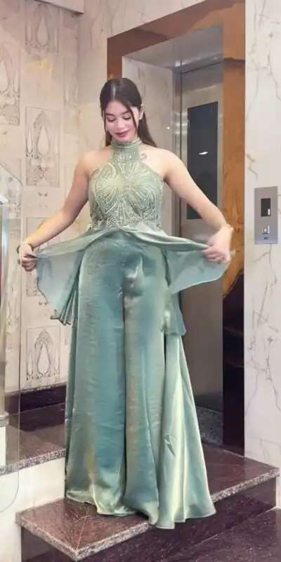 NF 1273 Teal Fendy Silk Salwar Suitwith Embroidery Work & Lace Work. Now at just ₹2449. Delivery 4-6 Working Days. Shop now. | Jump Suits, Salwar suit, Designer Suits, Casual Suits, Creative suits, Palazzo Suits, Party Wear Suits, Patiala Suits, Straight Suits