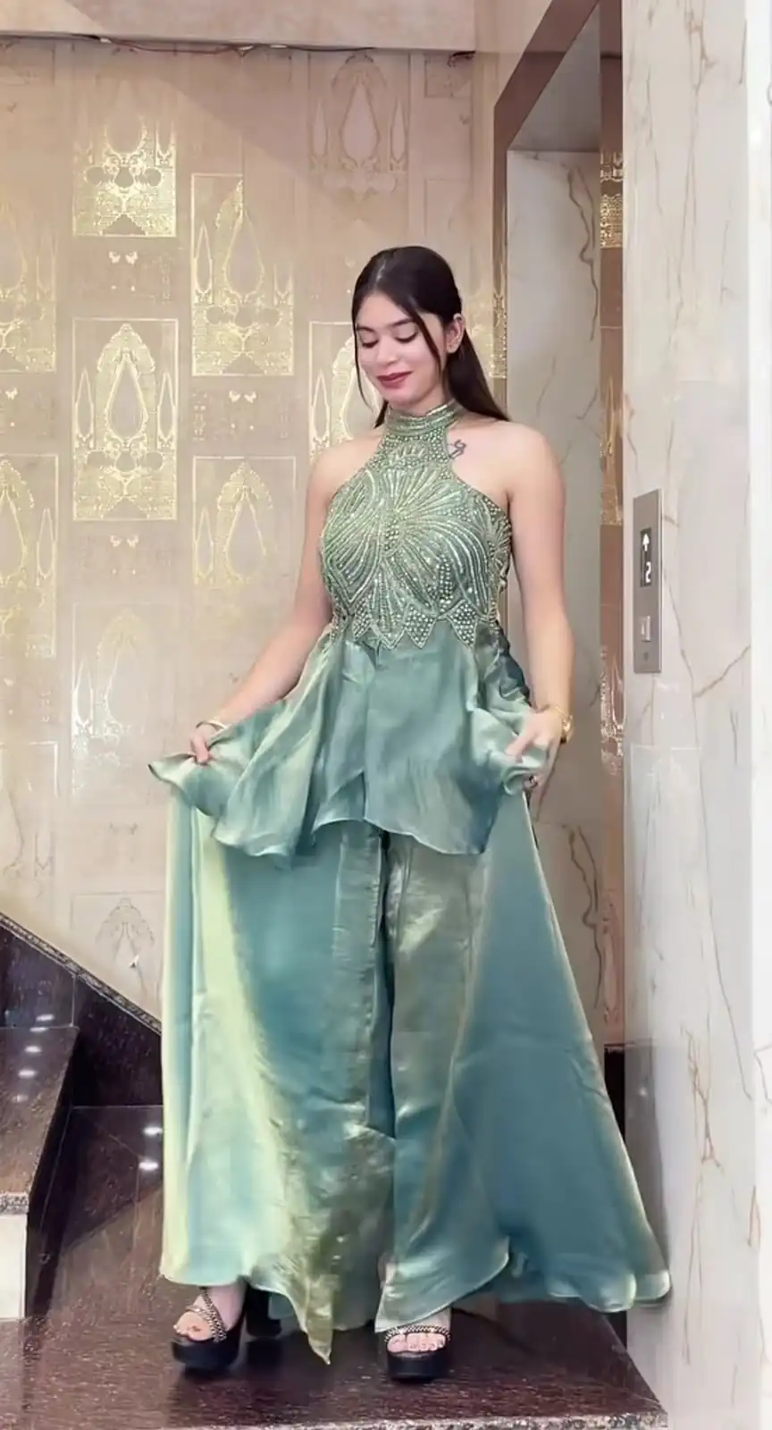 NF 1273 Teal Fendy Silk Salwar Suitwith Embroidery Work & Lace Work. Now at just ₹2449. Delivery 4-6 Working Days. Shop now. | Jump Suits, Salwar suit, Designer Suits, Casual Suits, Creative suits, Palazzo Suits, Party Wear Suits, Patiala Suits, Straight Suits