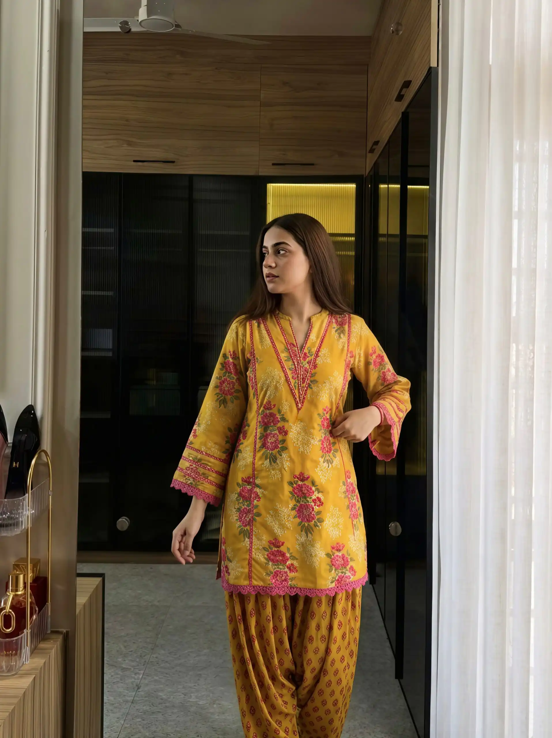 NSR 909 Yellow Color Natural Crep Salwar Suit with Digital Print. Get it for ₹1999. Delivery 4-6 Working Days. Online Shop now. | Jump Suits, Salwar suit, Designer Suits, Casual Suits, Creative suits, Palazzo Suits, Party Wear Suits, Patiala Suits, Straight Suits