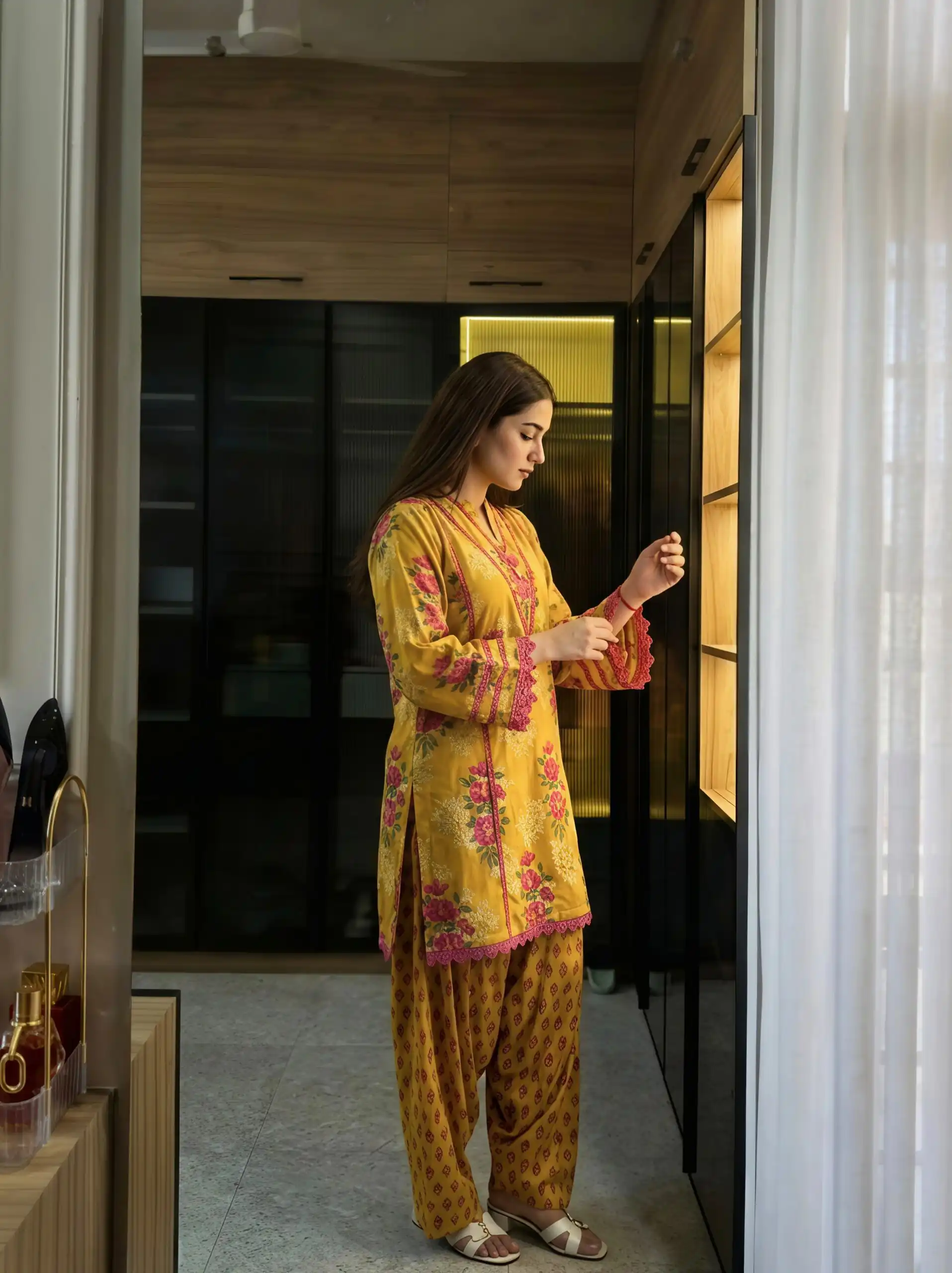 NSR 909 Yellow Color Natural Crep Salwar Suit with Digital Print. Get it for ₹1999. Delivery 4-6 Working Days. Online Shop now. | Jump Suits, Salwar suit, Designer Suits, Casual Suits, Creative suits, Palazzo Suits, Party Wear Suits, Patiala Suits, Straight Suits