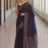 KPR 266 Dark Purple Soft Lichi Silk Cloth Saree Perfect for Wedding, Party, Family Gatherings, Sangeet, Ethnic Day – Festive Deal ₹1349. Delivery 4-6 Workin | Sarees, Bollywood Sarees, Creative Sarees, Designer Sarees, Embroidered Sarees, Ethnic Saree, Modern Digital sarees, Party Wear Sarees