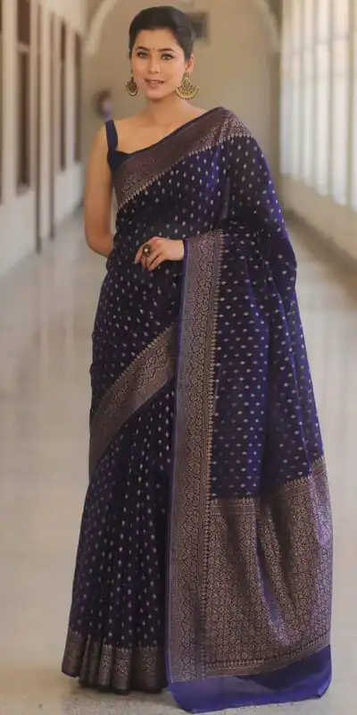 KPR 266 Dark Purple Soft Lichi Silk Cloth Saree Perfect for Wedding, Party, Family Gatherings, Sangeet, Ethnic Day – Festive Deal ₹1349. Delivery 4-6 Workin | Sarees, Bollywood Sarees, Creative Sarees, Designer Sarees, Embroidered Sarees, Ethnic Saree, Modern Digital sarees, Party Wear Sarees