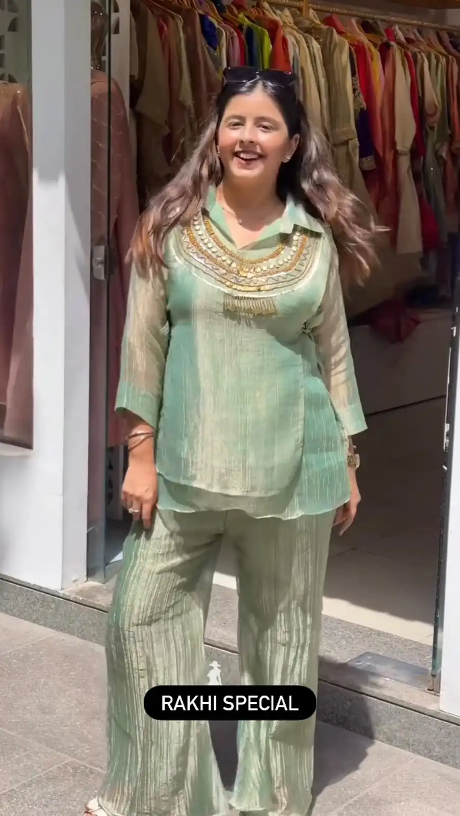 RTC 6056 Pista Colour | Brown Salsa Silk Kurti with Hand Work. Get it for ₹2249. Delivery 4-6 Working Days. Online Shop now. | Kurti, Bollywood Kurti, Creative Kurtis, Designer Kurti, Party Wear Kurti, Selfie Kurti