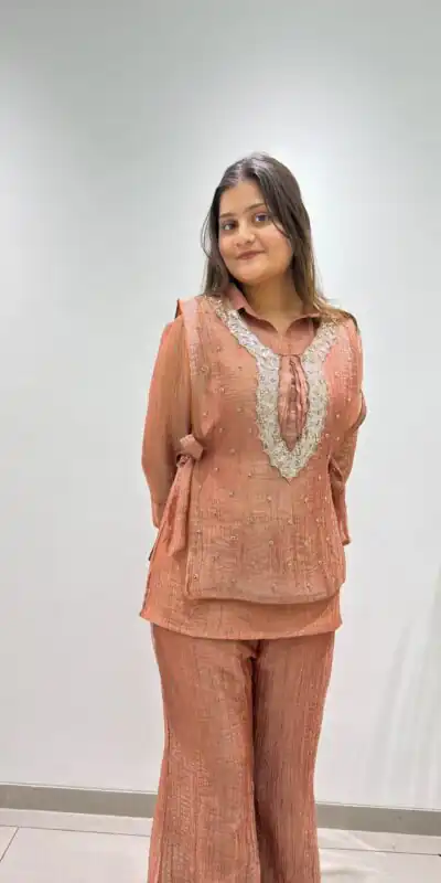 BE 493 Rust Colour | Brown Salsa Silk Kurti with Hand Work. Get it for ₹2199. Delivery 4-6 Working Days. Online Shop now. | Kurti, Bollywood Kurti, Creative Kurtis, Designer Kurti, Party Wear Kurti, Selfie Kurti
