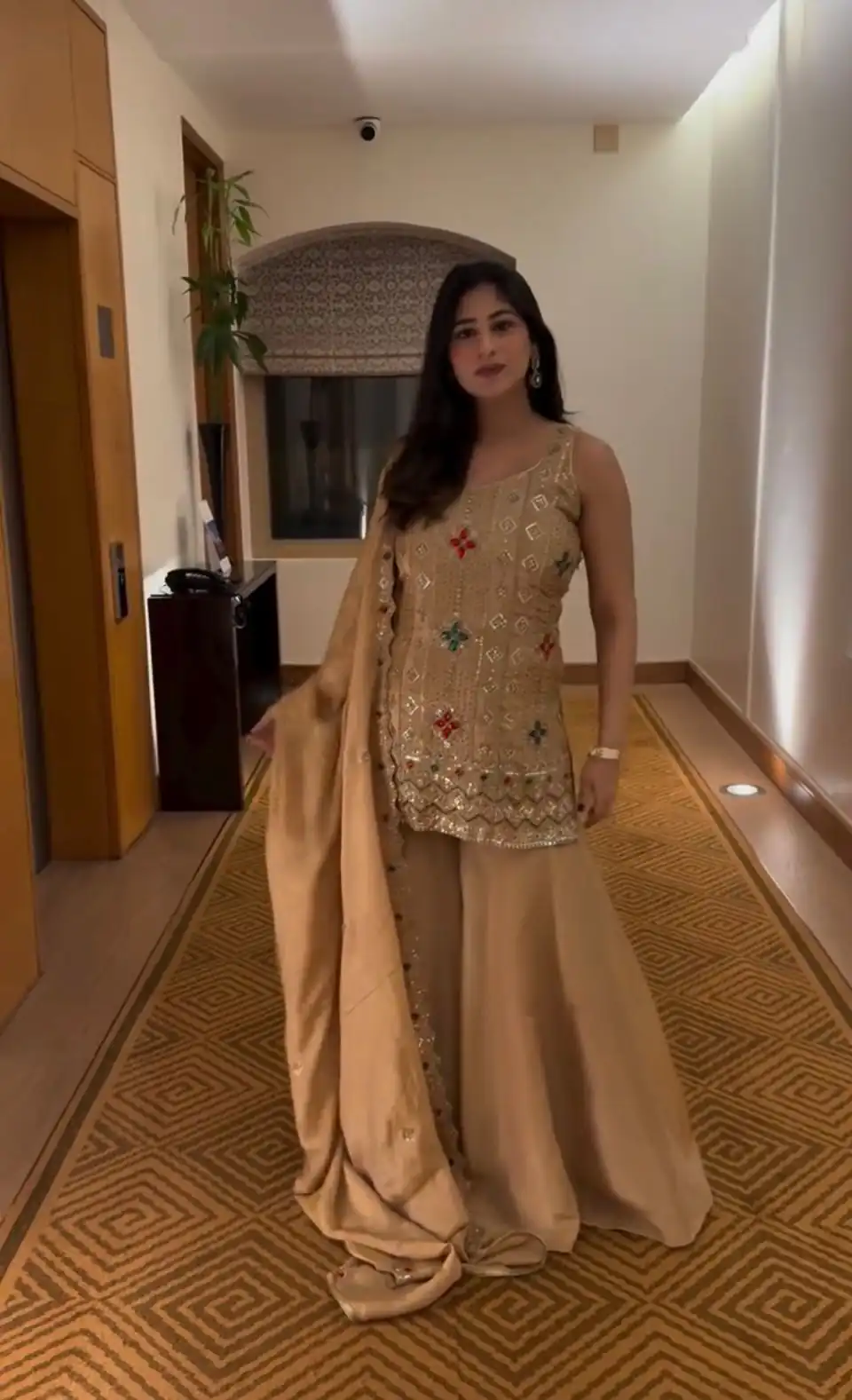 Magical Chiku Chinon Silk Embroidery Work Salwar Suit