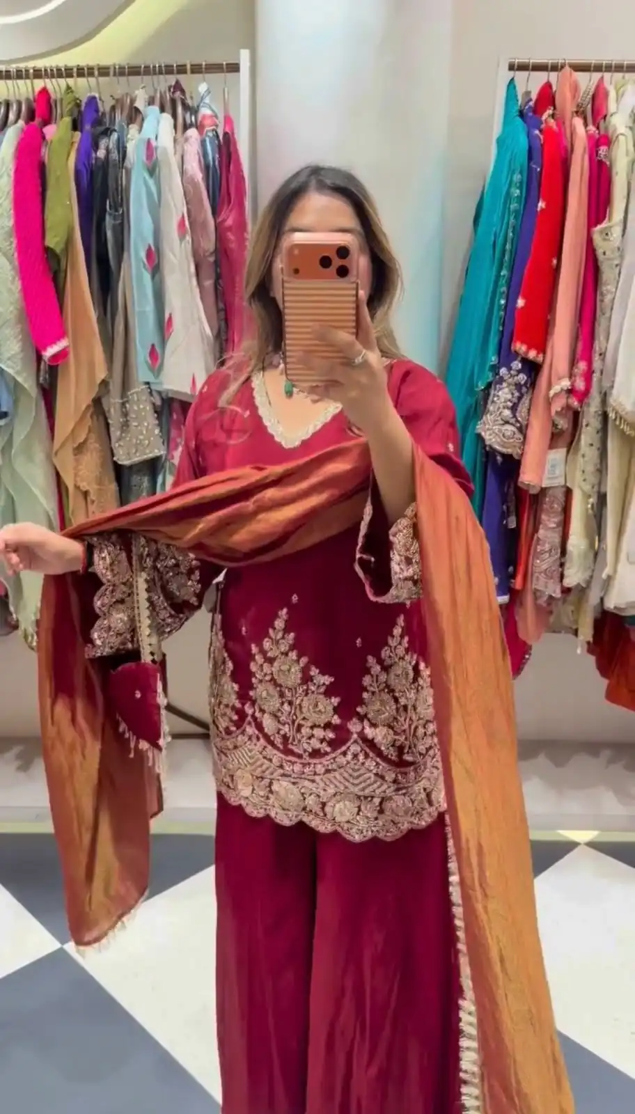 ZSR 3186 Maroon French Crep Silk Salwar Suit Perfect for Wedding, Party, Engagement, Baisakhi, Pongal – . Special Price ₹2249. Delivery 4-6 Working Days | Jump Suits, Salwar suit, Designer Suits, Casual Suits, Creative suits, Palazzo Suits, Party Wear Suits, Patiala Suits, Straight Suits