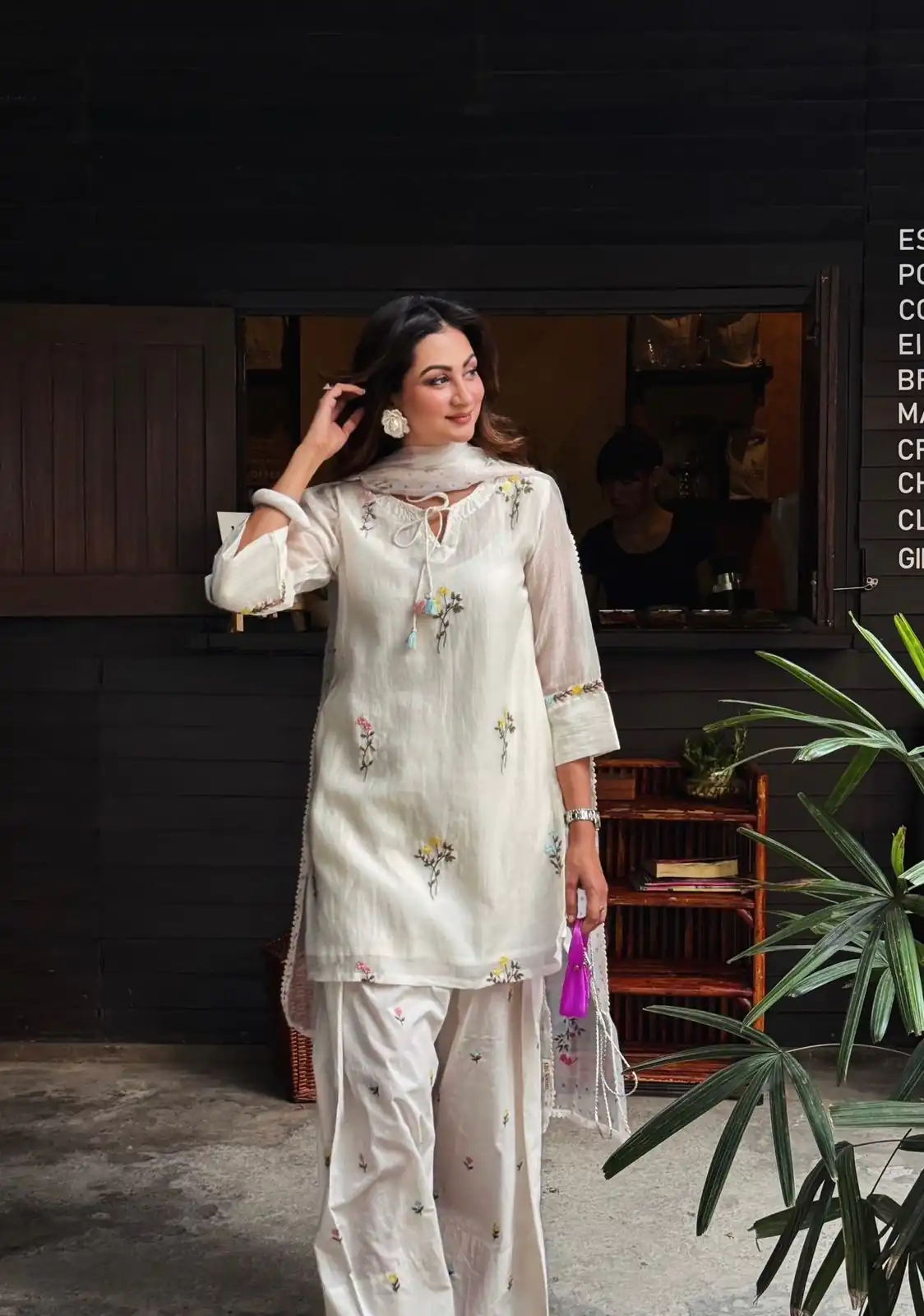 AD 246 White Mul Chanderi Salwar Suit with Embroidery Work & Sequins Work. Festive Deal ₹2899. Delivery 4-6 Working Days. Shop nowp | Jump Suits, Salwar suit, Designer Suits, Casual Suits, Creative suits, Palazzo Suits, Party Wear Suits, Patiala Suits, Straight Suits