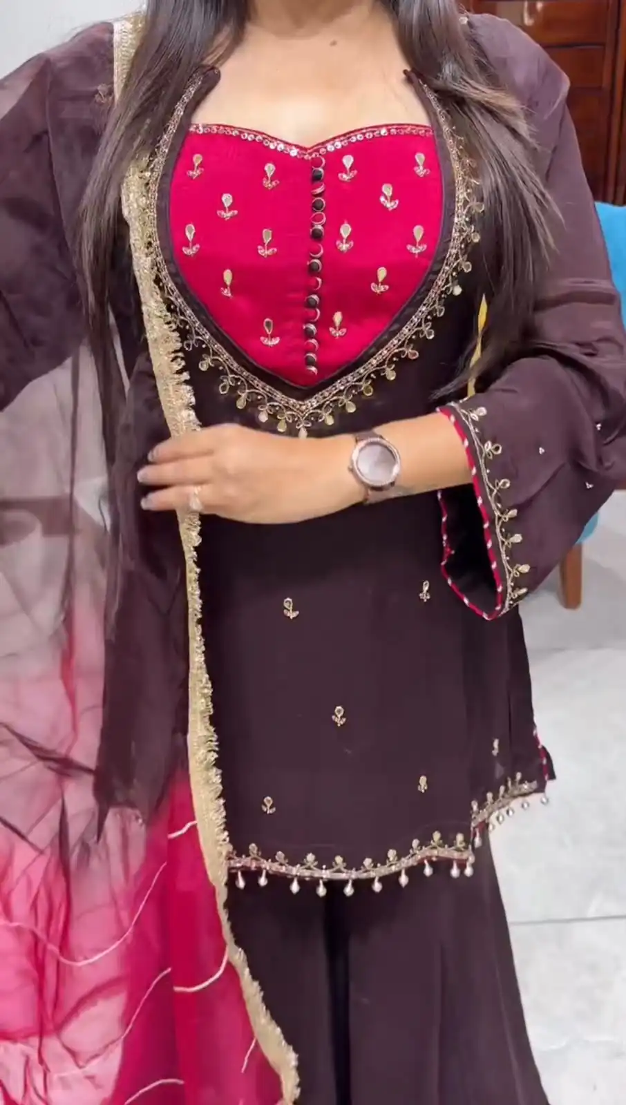 ZSR 3188 Wine French Crep Silk Salwar Suit Perfect for Wedding, Party, Engagement, Baisakhi, Pongal – . Special Price ₹2249. Delivery 4-6 Working Days | Jump Suits, Salwar suit, Designer Suits, Casual Suits, Creative suits, Palazzo Suits, Party Wear Suits, Patiala Suits, Straight Suits