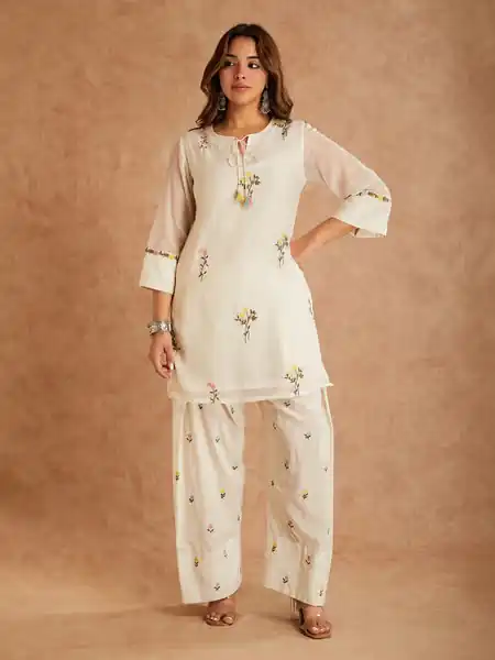 MF 513 in White Cotton Silk Digital Print & Embroidery Work Salwar Suit . Festive Deal ₹2149. Delivery 4-6 Working Days. Shop now. | Jump Suits, Salwar suit, Designer Suits, Casual Suits, Creative suits, Palazzo Suits, Party Wear Suits, Patiala Suits, Straight Suits