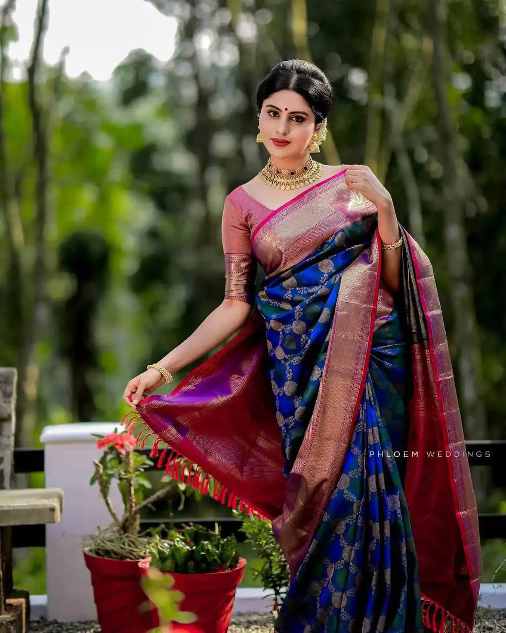 KPR 113 Royal Blue Soft Lichi Silk Saree with Lace Work & Lace Border. Introductory Price ₹1649. Delivery 4-6 Working Days. Shop now. | Sarees, Bollywood Sarees, Creative Sarees, Designer Sarees, Embroidered Sarees, Ethnic Saree, Modern Digital sarees, Party Wear Sarees