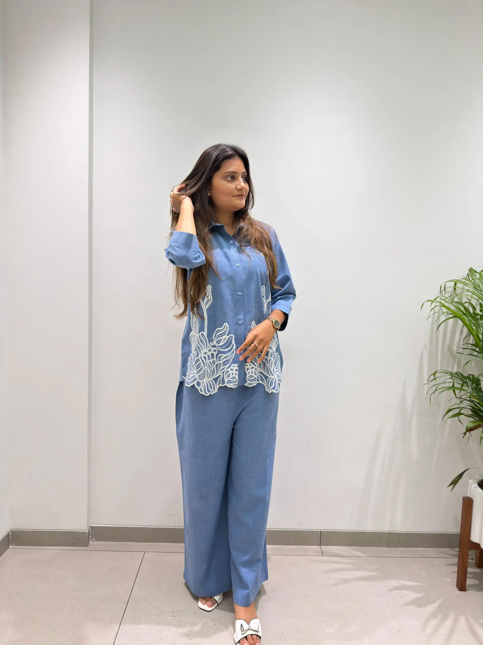 BE 496 Blue in Cotton Denim Embroidery Work & Sequins Work Kurti . Grab it for ₹1949. Delivery 4-6 Working Days. Shop now. | Kurti, Bollywood Kurti, Creative Kurtis, Designer Kurti, Party Wear Kurti, Selfie Kurti
