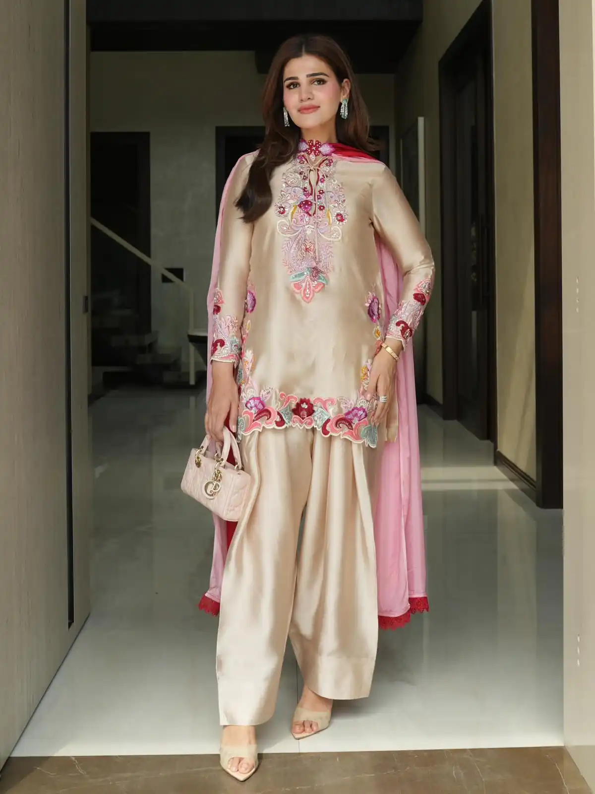 SR 1714 in Cream Embroidery Work Salwar Suit Natural Satin. Introductory Price ₹2149. Delivery 4-6 Working Days. Shop now. | Jump Suits, Salwar suit, Designer Suits, Casual Suits, Creative suits, Palazzo Suits, Party Wear Suits, Patiala Suits, Straight Suits