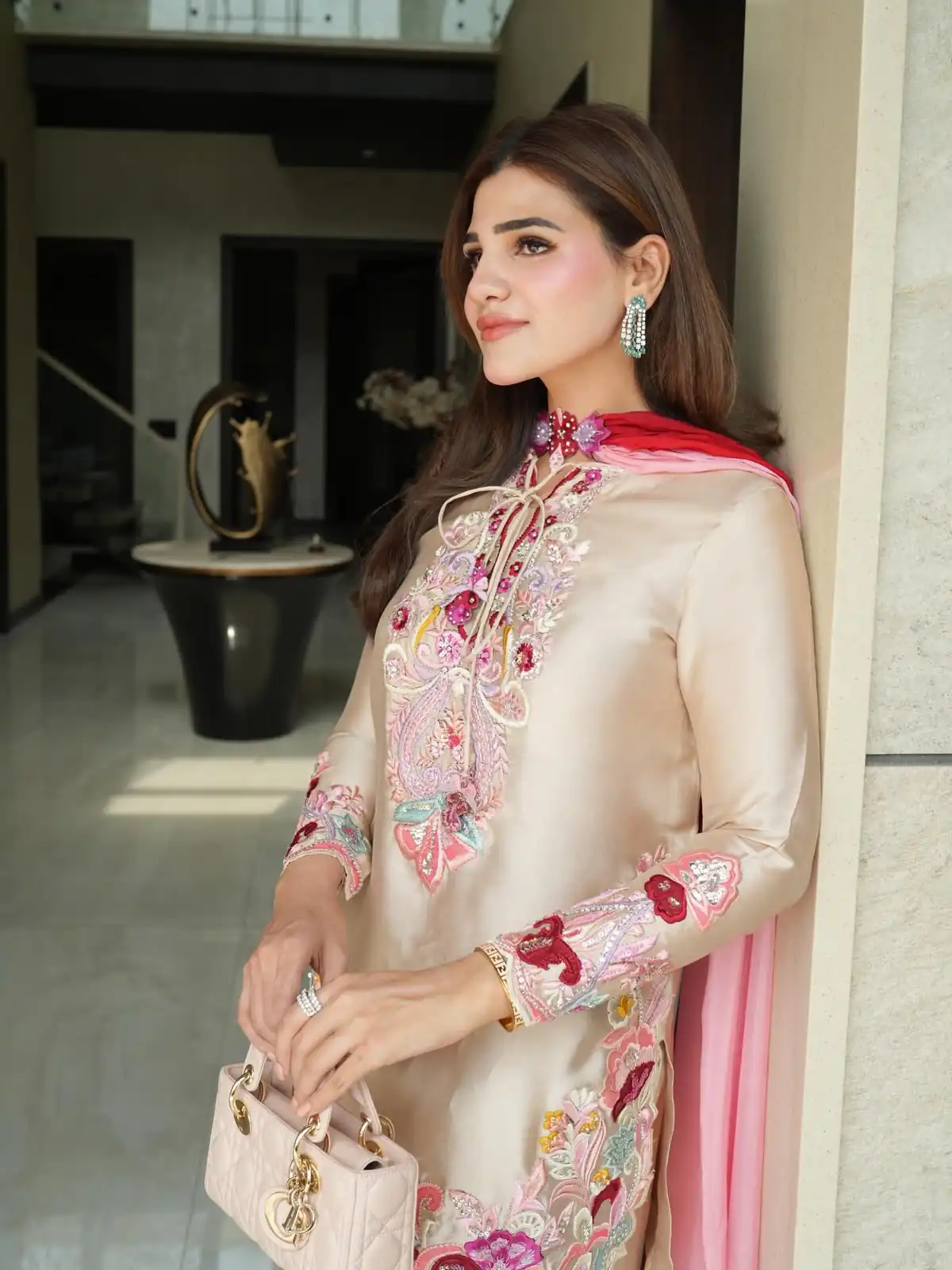 SR 1714 in Cream Embroidery Work Salwar Suit Natural Satin. Introductory Price ₹2149. Delivery 4-6 Working Days. Shop now. | Jump Suits, Salwar suit, Designer Suits, Casual Suits, Creative suits, Palazzo Suits, Party Wear Suits, Patiala Suits, Straight Suits