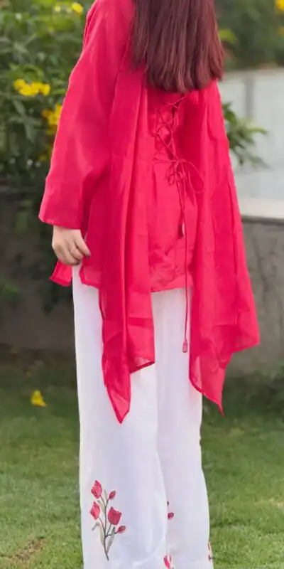 MF 546 Red Mal Chanderi Salwar Suit Perfect for Wedding, Party, Baisakhi, Housewarming, Sangeet – Introductory Price ₹2149. Delivery 4-6 Working D | Jump Suits, Salwar suit, Designer Suits, Casual Suits, Creative suits, Palazzo Suits, Party Wear Suits, Patiala Suits, Straight Suits