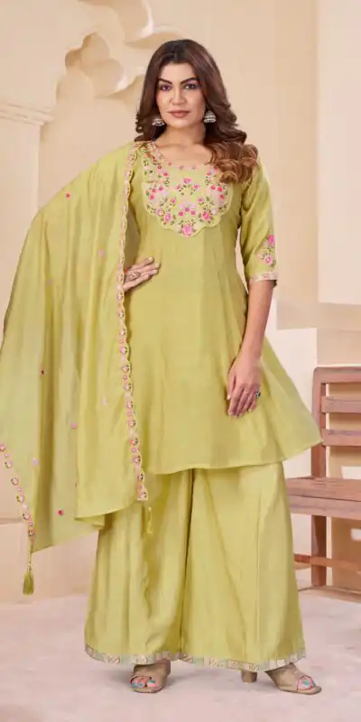 DIVA 172 Yellow Mal Chanderi Salwar Suit Perfect for Wedding, Party, Baisakhi, Housewarming, Sangeet – Introductory Price ₹2799. Delivery 4-6 Working D | Jump Suits, Salwar suit, Designer Suits, Casual Suits, Creative suits, Palazzo Suits, Party Wear Suits, Patiala Suits, Straight Suits