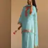 BE 490 Blue Mul Chanderi Salwar Suit with Embroidery Work & Sequins Work. Festive Deal ₹2399. Delivery 4-6 Working Days. Shop nowp | Jump Suits, Salwar suit, Designer Suits, Casual Suits, Creative suits, Palazzo Suits, Party Wear Suits, Patiala Suits, Straight Suits